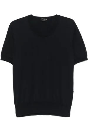Tom Ford Fein gestricktes T-Shirt