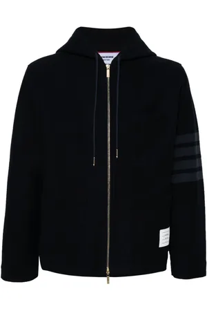 Thom Browne Kapuzenjacke mit Streifen