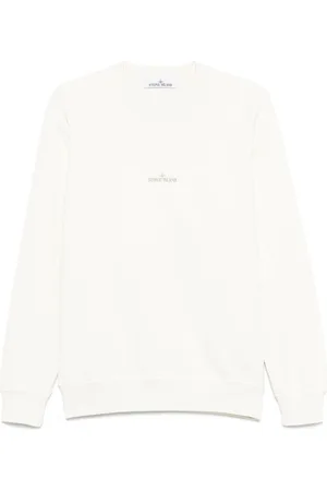 Stone Island Sweatshirt mit Kompass-Motiv