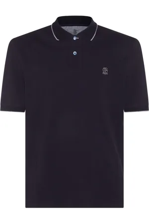 Brunello Cucinelli Besticktes Poloshirt