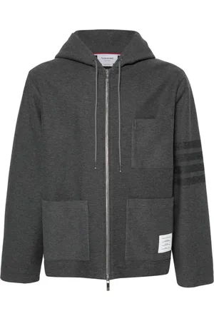 Thom Browne Kapuzenjacke mit Streifen