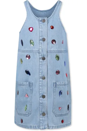 Stella McCartney Kleid mit Schmucksteinverzierung
