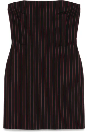 Alexander McQueen Minikleid mit Nadelstreifen