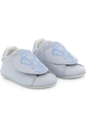 Kenzo Slipper mit Logo-Stickerei