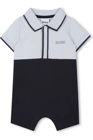 HUGO BOSS Strampler mit Logo-Print