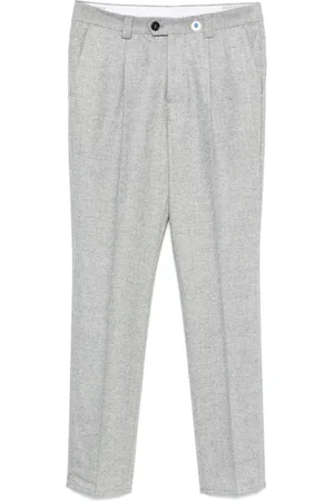 Brunello Cucinelli Hose mit Fischgrätenmuster