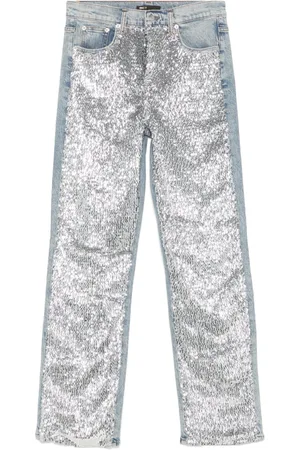 Maje Jeans mit Pailletten