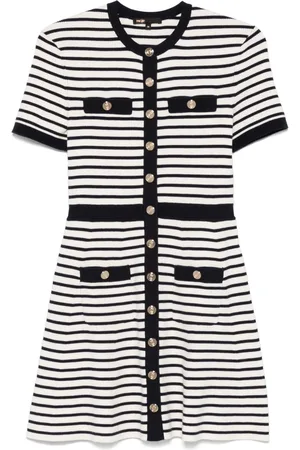 Maje Gestreiftes Minikleid