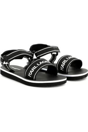 Karl Lagerfeld Sandalen mit Logo-Print