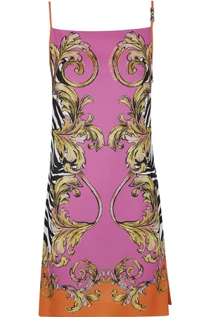 VERSACE Outline Barocco Minikleid