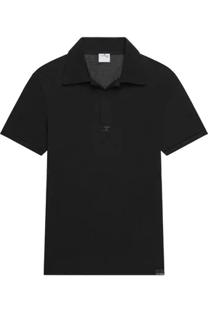 Courrèges Poloshirt aus Mesh