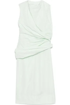 Jil Sander Midikleid mit Knotendetail