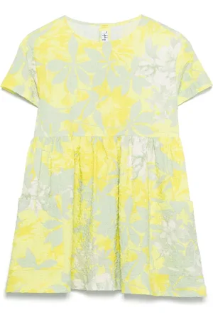 Il gufo Kleid mit Blumen-Print