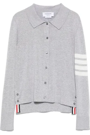 Thom Browne 4 Bar Stripes Poloshirt aus Jersey