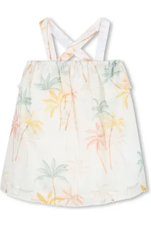 Chloé Kleid mit eckigem Ausschnitt