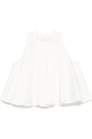Balmain Bluse mit Jacquardmuster