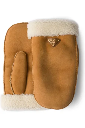 Prada Fäustlinge aus Wildleder