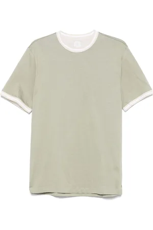 ELEVENTY T-Shirt mit Streifendetail