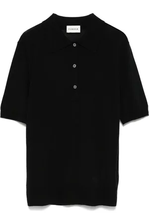 P.A.R.O.S.H. Fein gestricktes Poloshirt