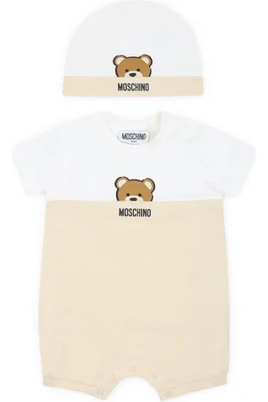 Moschino Strampler-Set mit Teddy-Print