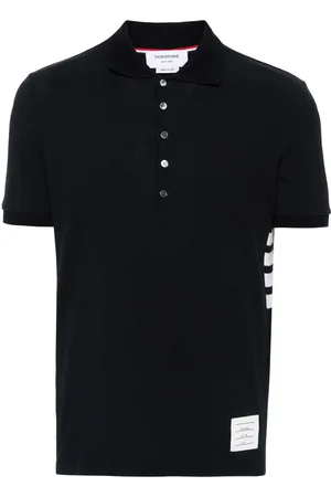 Thom Browne Poloshirt mit Logo-Streifen