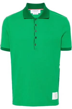 Thom Browne Poloshirt mit Logo-Streifen