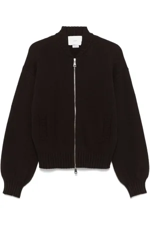 VANISÉ Cardigan mit Reißverschluss
