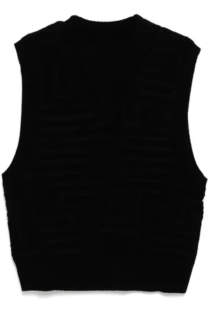 TEAM WANG design Choices Jacquard-Pullunder