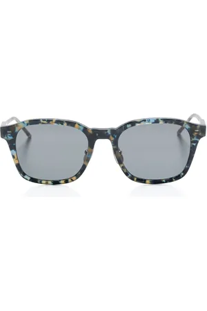 Thom Browne Sonnenbrille mit abstraktem Muster