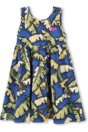 Kenzo Kleid mit Dschungel-Print