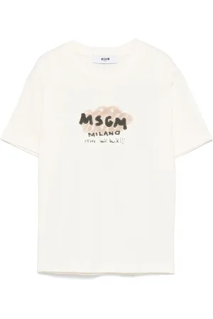 Msgm T-Shirt mit Logo-Print
