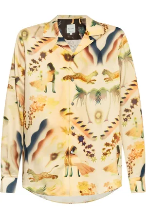 Paul Smith Hemd mit Dschungel-Print