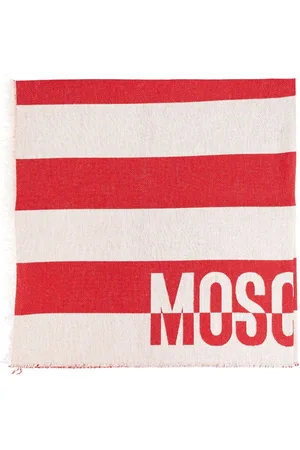 Moschino Gestreiftes Strandtuch
