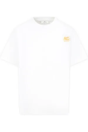 Etro T-Shirt mit Logo-Stickerei