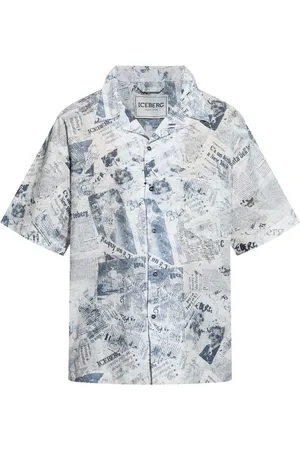 Iceberg Hemd mit Print