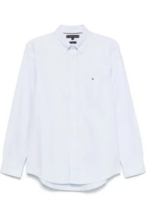 Tommy Hilfiger Hemd mit Logo-Stickerei