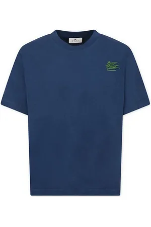 Etro T-Shirt mit Logo-Stickerei