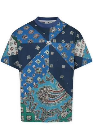 Etro T-Shirt mit Bandana-Print
