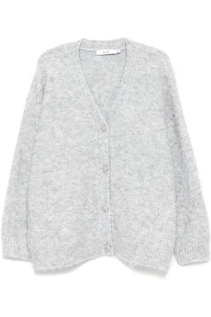 B+AB Cardigan mit Schal
