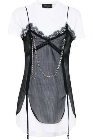 Dsquared2 Pierced Apron Kleid