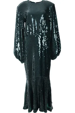 ROTATE Maxikleid mit Pailletten