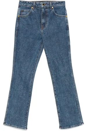 Khaite Vivian Cropped-Jeans