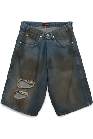 LU’U DAN Kriss Kross Jeans-Shorts