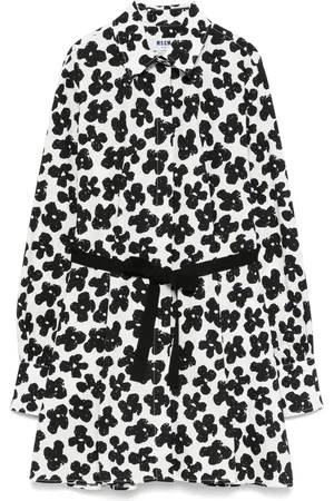 Msgm Minikleid mit Blumen-Print