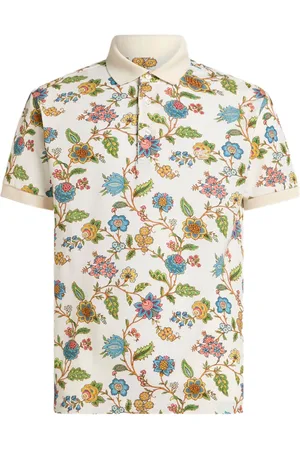 Etro Poloshirt mit Blumen-Print