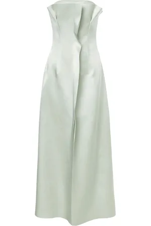 Serafini Schulterfreies Maxikleid