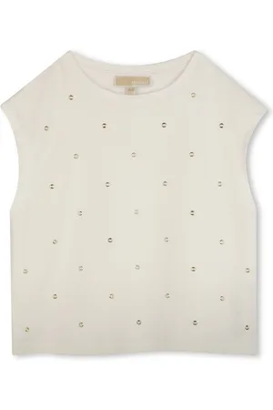Michael Kors T-Shirt mit Ösendetail