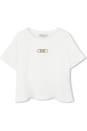 Michael Kors T-Shirt mit Logo-Applikation