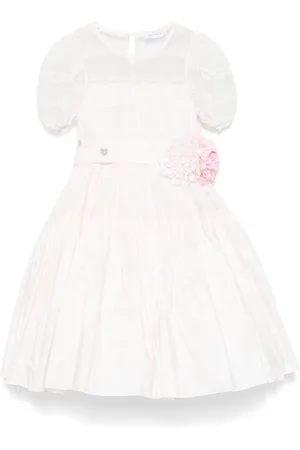 MONNALISA Kleid mit Blumenstickerei