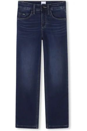 HUGO BOSS Jeans mit geradem Bein